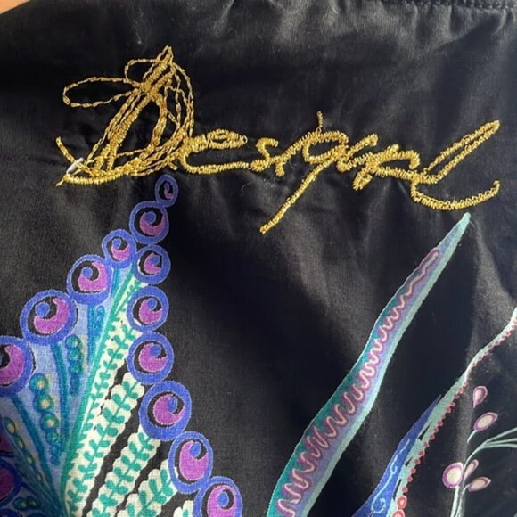 Vintage 1990s Desigual Boho short sleeved blouse size XS - Picture 7 of 10